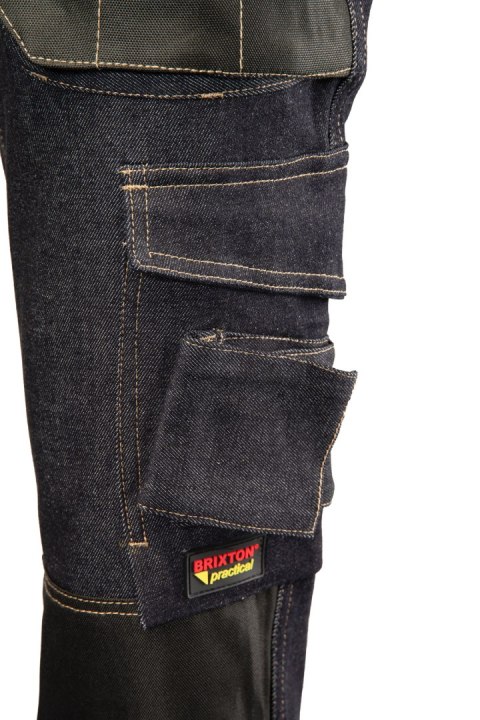 SPODNIE DO PASA JEANS BAWEŁNA/SPANDEX