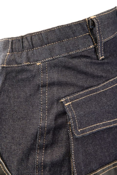 SPODNIE DO PASA JEANS BAWEŁNA/SPANDEX