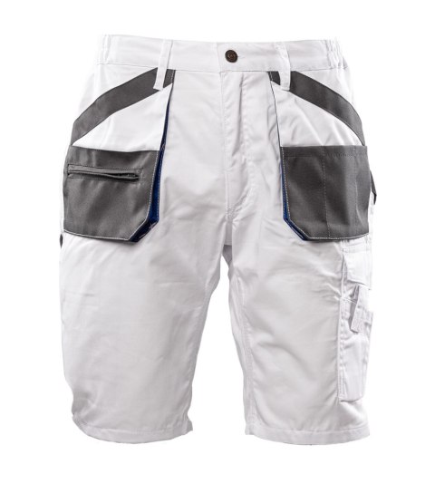 SPODNIE DO PASA KRÓTKIE BIAŁE