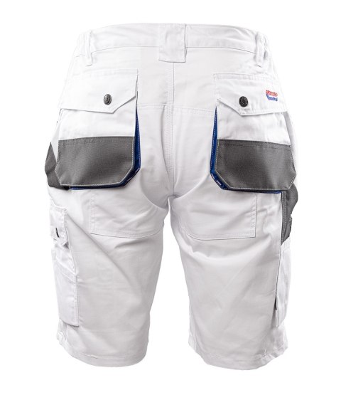 SPODNIE DO PASA KRÓTKIE BIAŁE