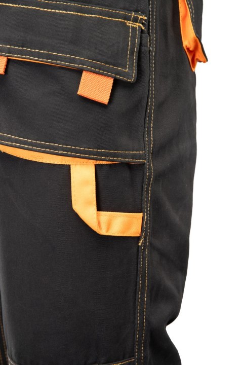 SPODNIE OGRODNICZKI CIEMNA STAL