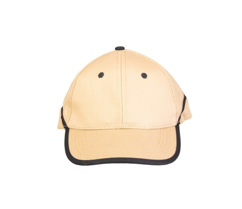 CZAPKA BASEBALL BEŻOWO-CZARNA