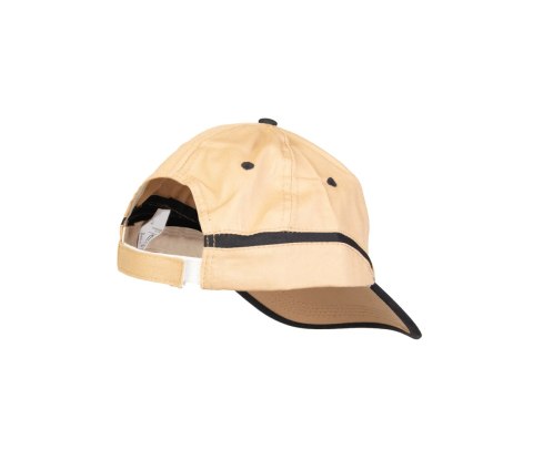 CZAPKA BASEBALL BEŻOWO-CZARNA