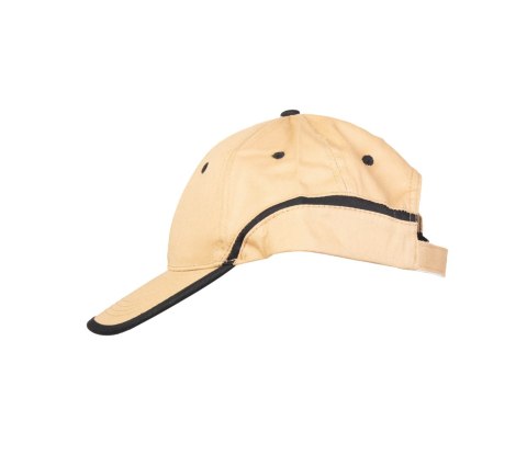 CZAPKA BASEBALL BEŻOWO-CZARNA