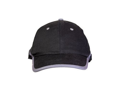 CZAPKA BASEBALL CZARNO-STALOWA