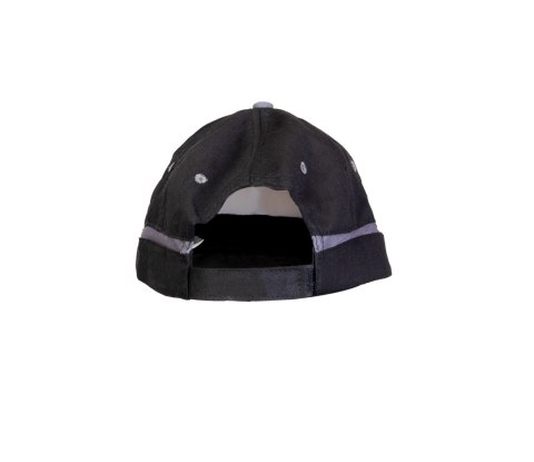 CZAPKA BASEBALL CZARNO-STALOWA