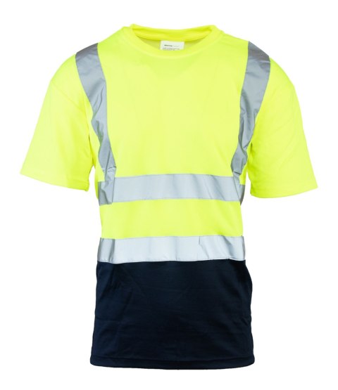 KOSZULKA Z PASAMI ODBLASKOWYMI 50-50 160G