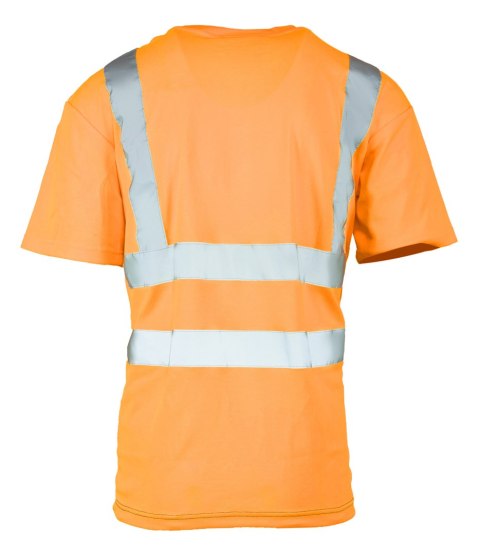 KOSZULKA Z PASAMI ODBLASKOWYMI 50-50 160G