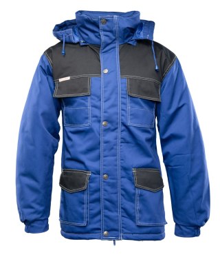 KURTKA PARKA WSTAWKA KOLOR