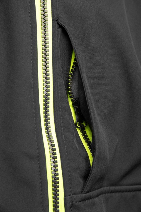 RIVAL SOFTSHELL RIVAL CZARNY/ŻÓŁĆ