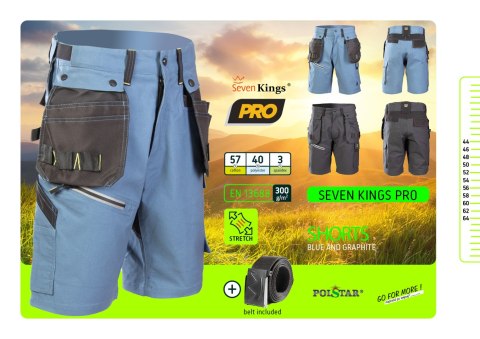 SPODNIE KRÓTKIE PRO GRAFIT