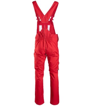 SPODNIE OGRODNICZKI CZERWONE