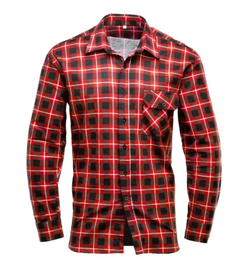 BONO KOSZULA FLANELOWA CZERWIEŃ