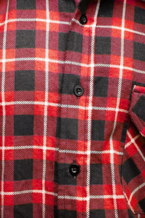 BONO KOSZULA FLANELOWA CZERWIEŃ