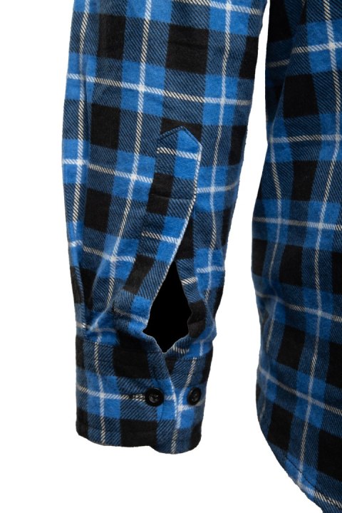 BONO KOSZULA FLANELOWA NIEBIESKI