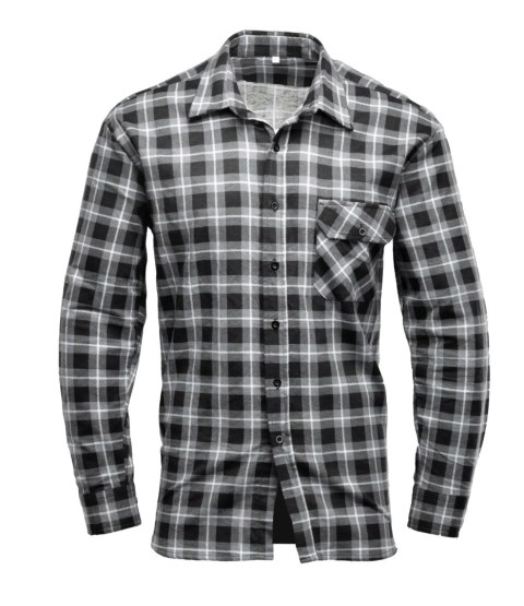 BONO KOSZULA FLANELOWA SZARY