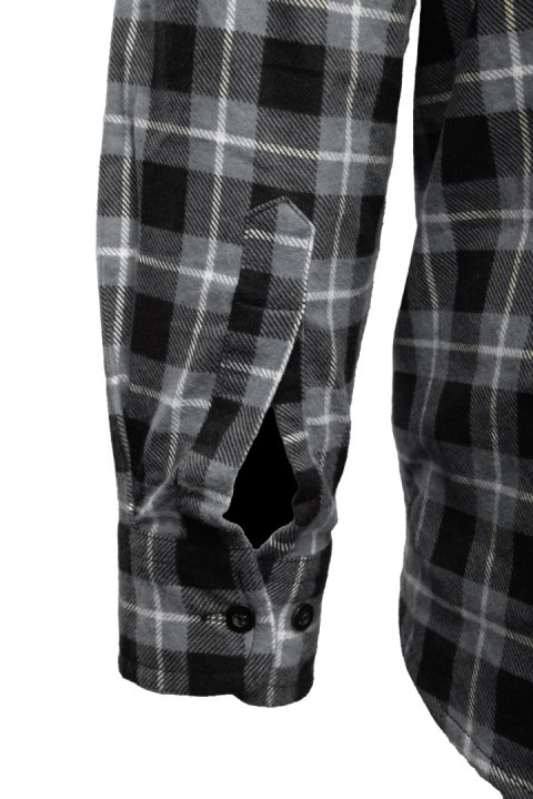 BONO KOSZULA FLANELOWA SZARY