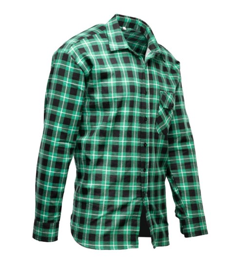 BONO KOSZULA FLANELOWA ZIELEŃ