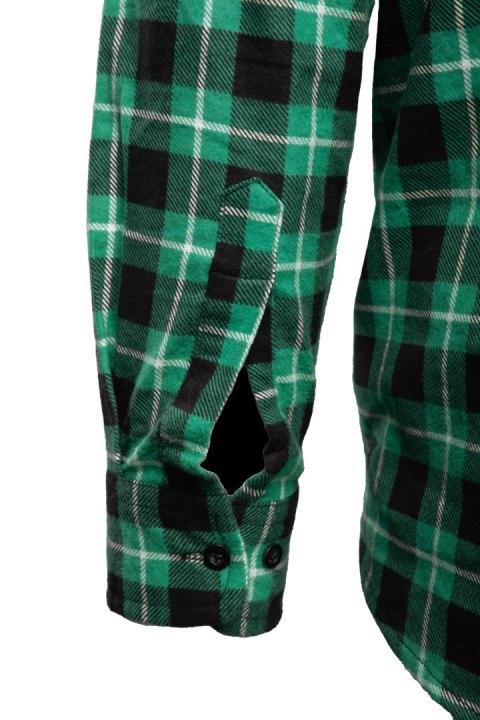 BONO KOSZULA FLANELOWA ZIELEŃ