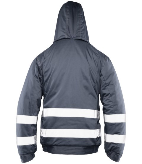 BRIXTON SNOW KURTKA OCIEPLANA STAL / PASY ODBLASK