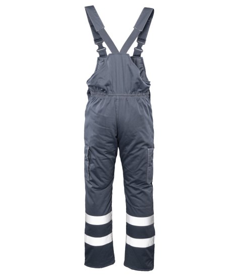 BRIXTON SNOW OGRODNICZKI OCIEPLANE STAL / PASY ODBLASK