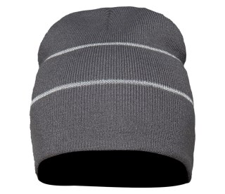 CZAPKA Z DZIANINY STALOWA