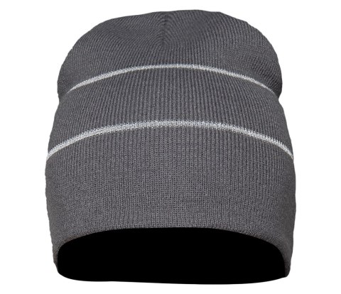 CZAPKA Z DZIANINY STALOWA