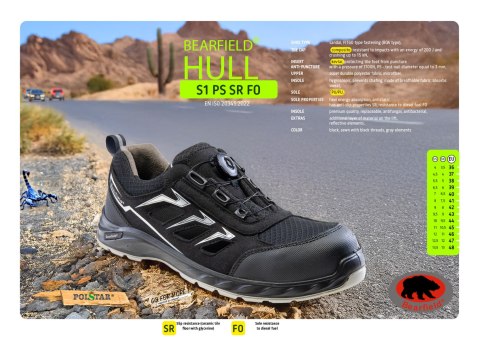 HULL SANDAŁ S1 PS SR FO