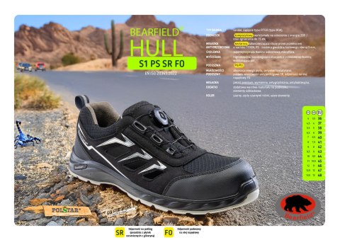 HULL SANDAŁ S1 PS SR FO