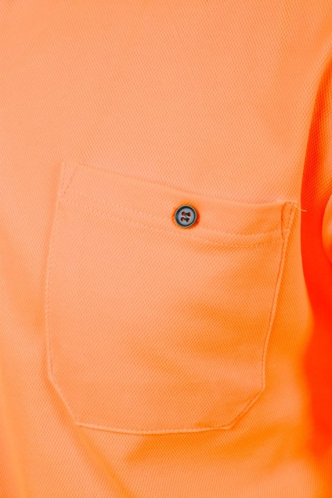 KOSZULKA POLO 50/50 POMARAŃCZ KAT. II BF012