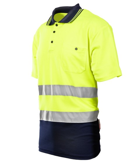 KOSZULKA POLO 50/50 ŻÓŁTY KAT. II BF012