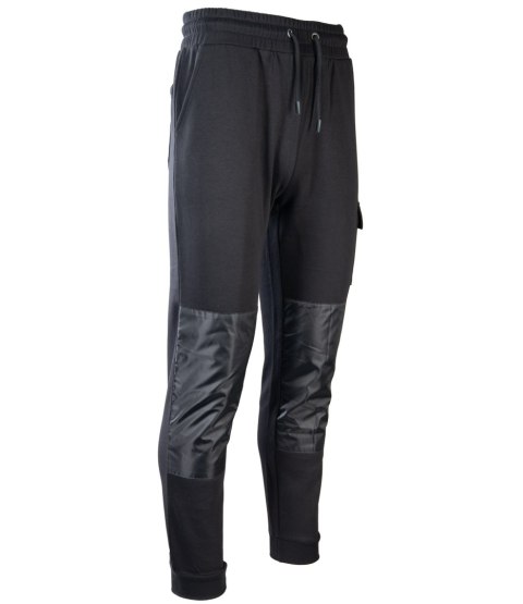 RELAX SPODNIE DRESOWE CZARNE