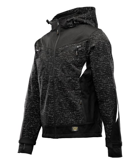 SOFTSHELL CROSS CZARNY