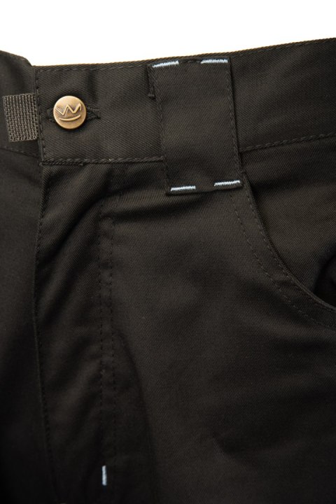 SPODNIE DO PASA DRIVE CZARNE - DAMSKIE