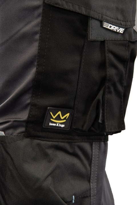 SPODNIE DO PASA DRIVE STALOWY - DAMSKIE