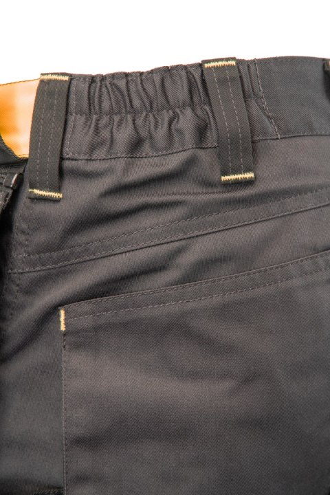 SPODNIE DO PASA FLASH STALOWO/POMARAŃCZ KAT.II SKF01O