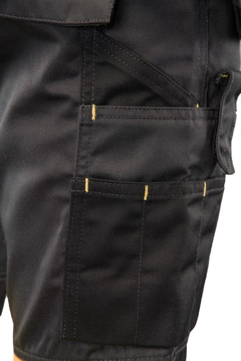 SPODNIE DO PASA FLASH STALOWO/POMARAŃCZ KAT.II SKF01O