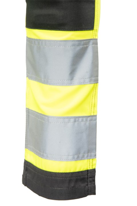 SPODNIE DO PASA FLASH STALOWO/ŻÓŁTY KAT. II SKF01Y