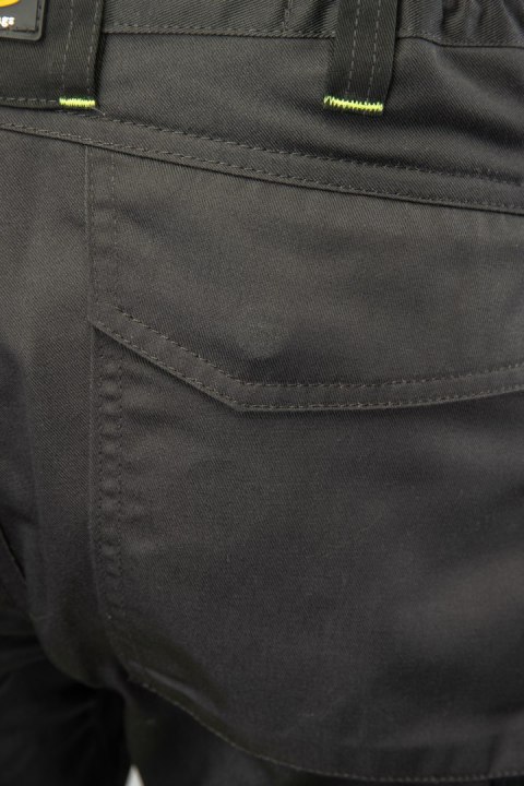 SPODNIE DO PASA FLASH STALOWO/ŻÓŁTY KAT. II SKF01Y