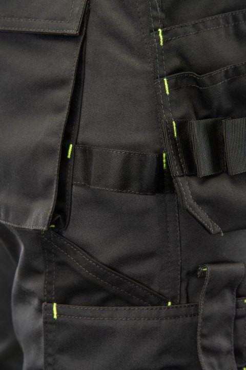 SPODNIE DO PASA FLASH STALOWO/ŻÓŁTY KAT. II SKF01Y