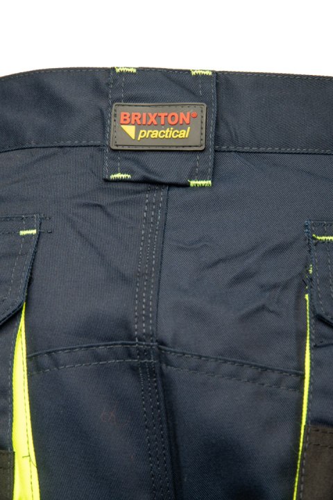 SPODNIE KRÓTKIE GRANAT/ŻÓŁTY