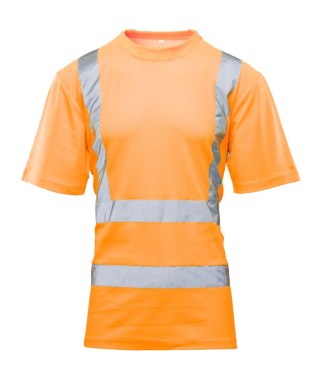 T-SHIRT SIATKA BF-016-O POMARAŃCZ