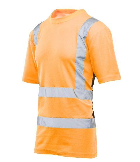 T-SHIRT SIATKA BF-016-O POMARAŃCZ