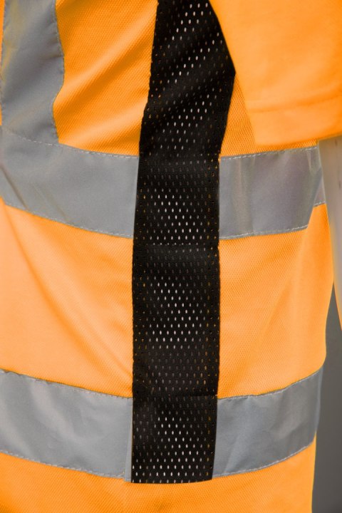 T-SHIRT SIATKA BF-016-O POMARAŃCZ