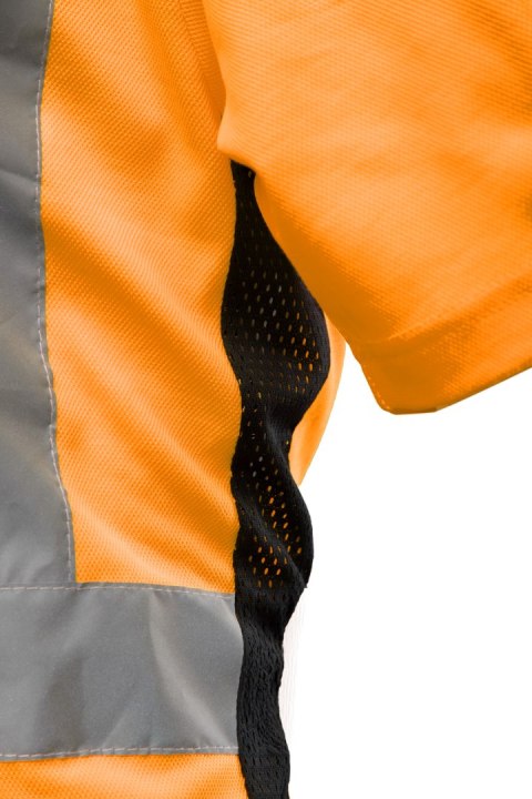 T-SHIRT SIATKA BF-016-O POMARAŃCZ