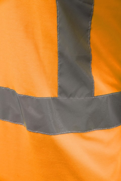 T-SHIRT SIATKA BF-016-O POMARAŃCZ