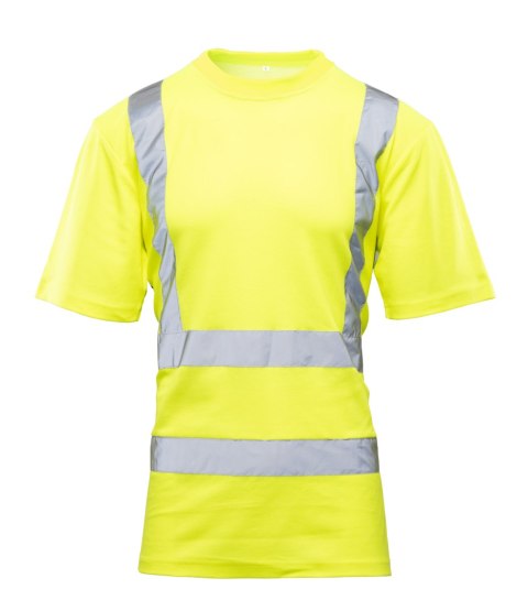 T-SHIRT SIATKA BF-016-Y ŻÓŁTY