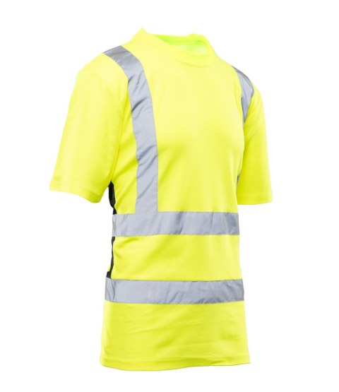 T-SHIRT SIATKA BF-016-Y ŻÓŁTY