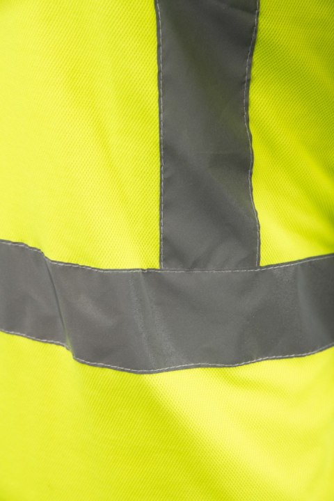 T-SHIRT SIATKA BF-016-Y ŻÓŁTY