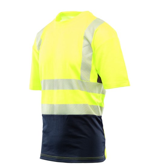 T-SHIRT SIATKA TRANSFER BF-017-Y ŻÓŁTY